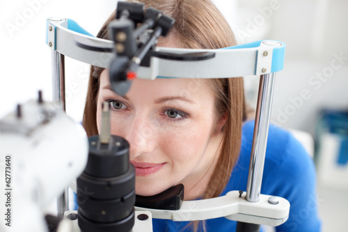 Canvas Print visual field test