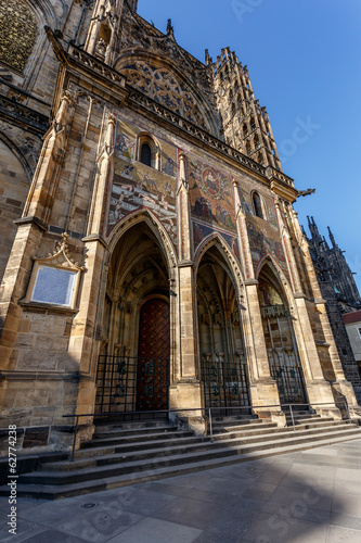 st. vitus cathedral in prague czech republic