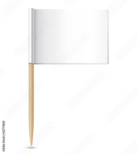 empty flag toothpick