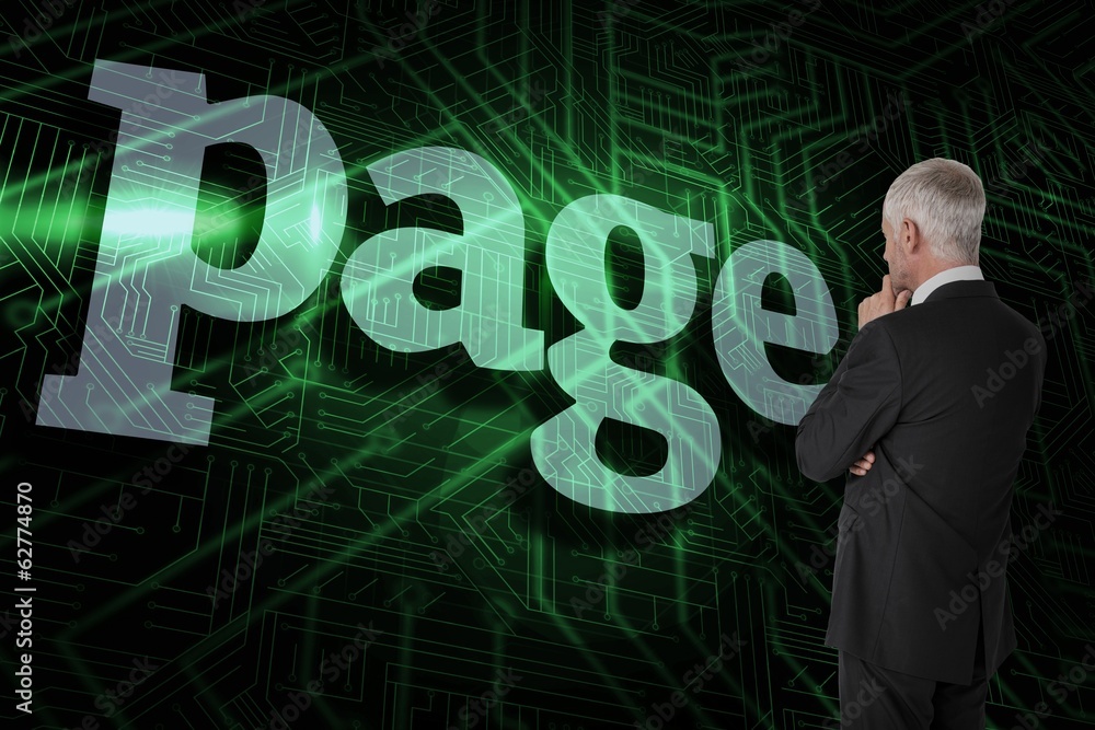 Page against green and black circuit board Page against green and black circuit board