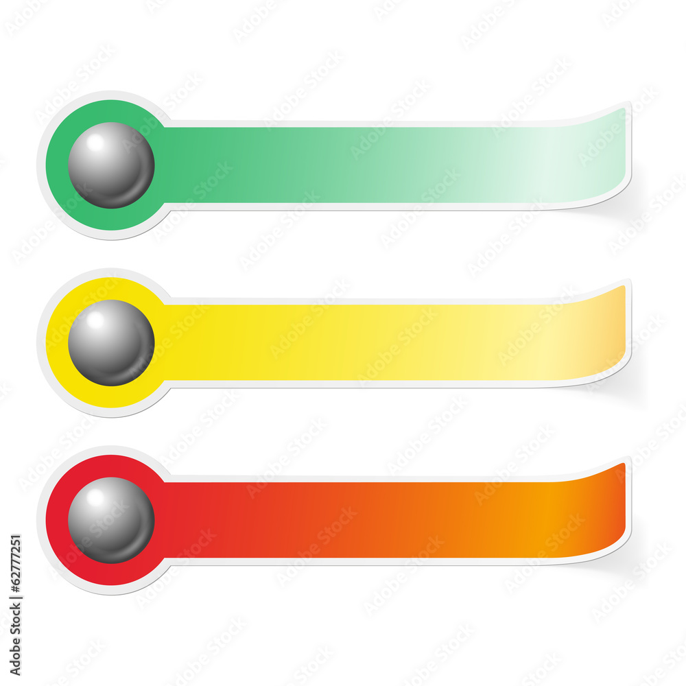 Set of labels with place for your text Set of labels with place for your text
