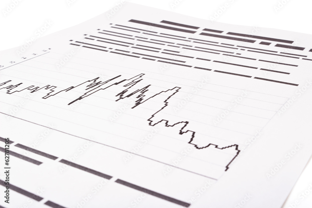 graph on the page with text graph on the page with text