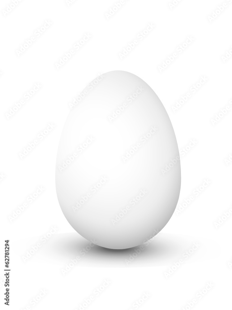 BLANK WHITE EASTER EGG (icon symbol) BLANK WHITE EASTER EGG (icon symbol)