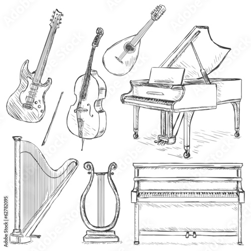 Vector Set of Musical Instruments