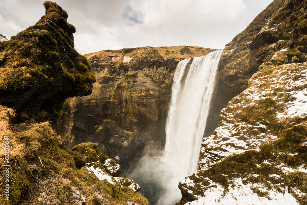 Obraz premium Skógarfoss