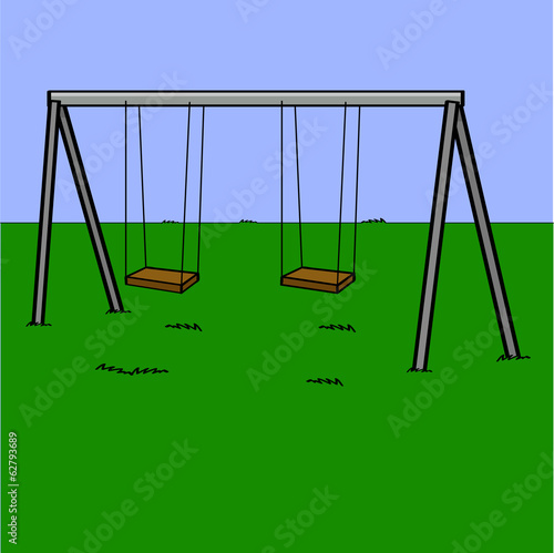 Playground swings