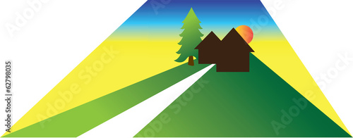 Cabin Illustration