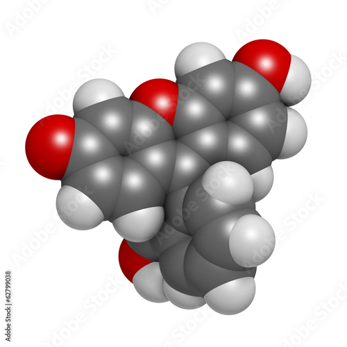 Fluorescein fluorescent molecule. photo