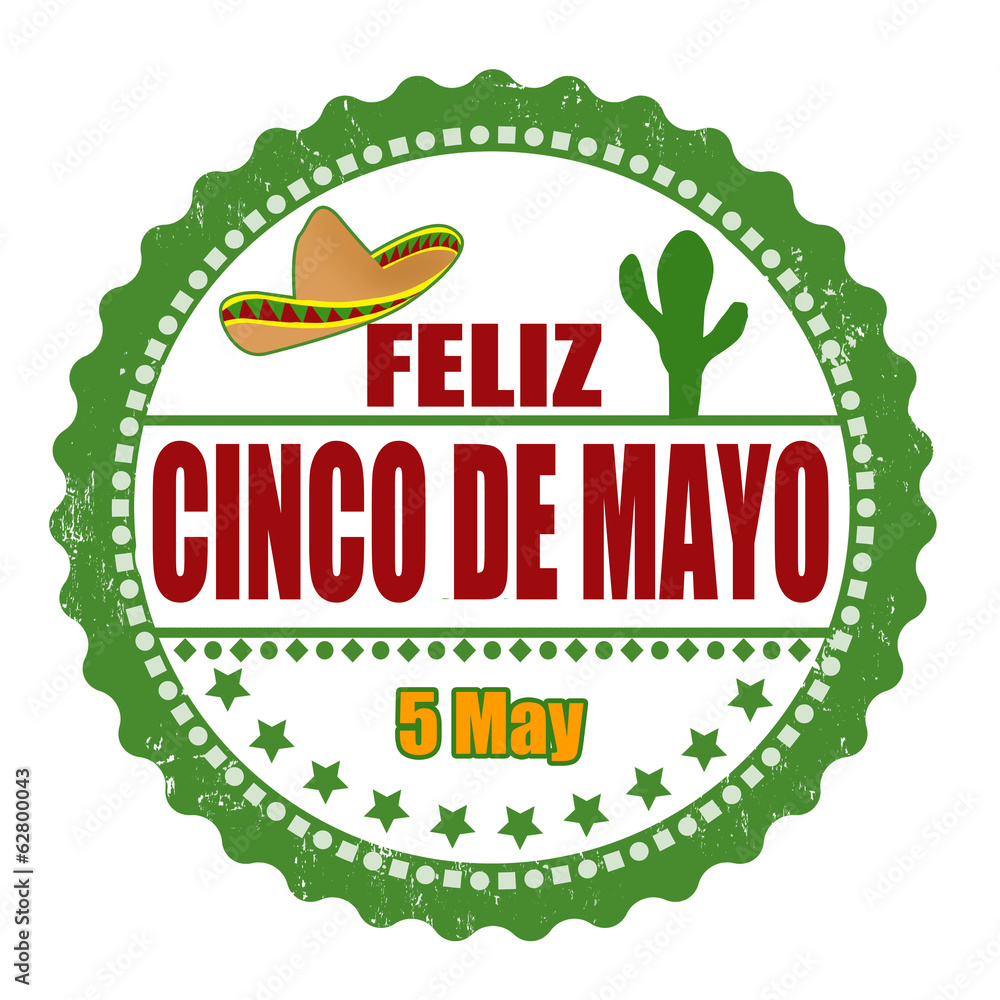 Feliz Cinco de Mayo stamp Feliz Cinco de Mayo stamp