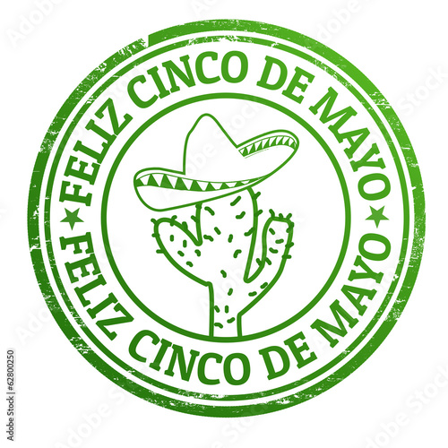 Feliz Cinco de Mayo stamp