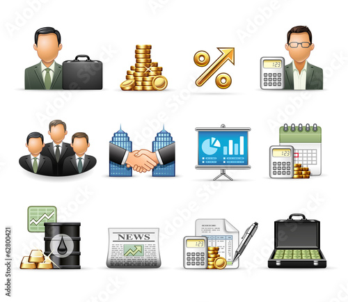 Finance and Business - Harmony Icon Set 11