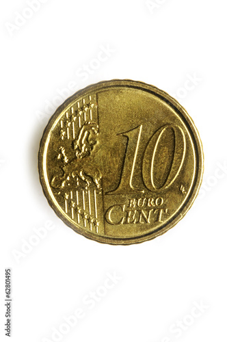 10 cent euro coin Moneda de diez céntimos de euro