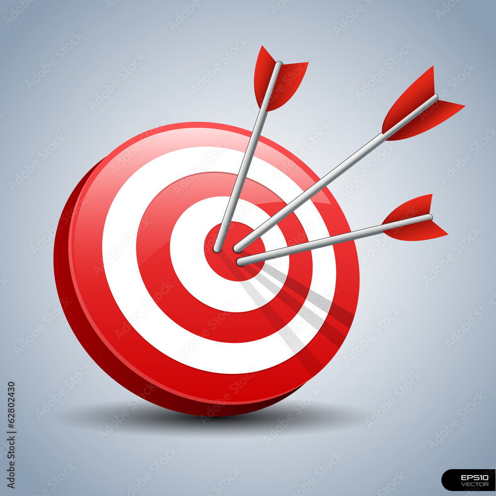 Darts Hitting A Target Darts Hitting A Target