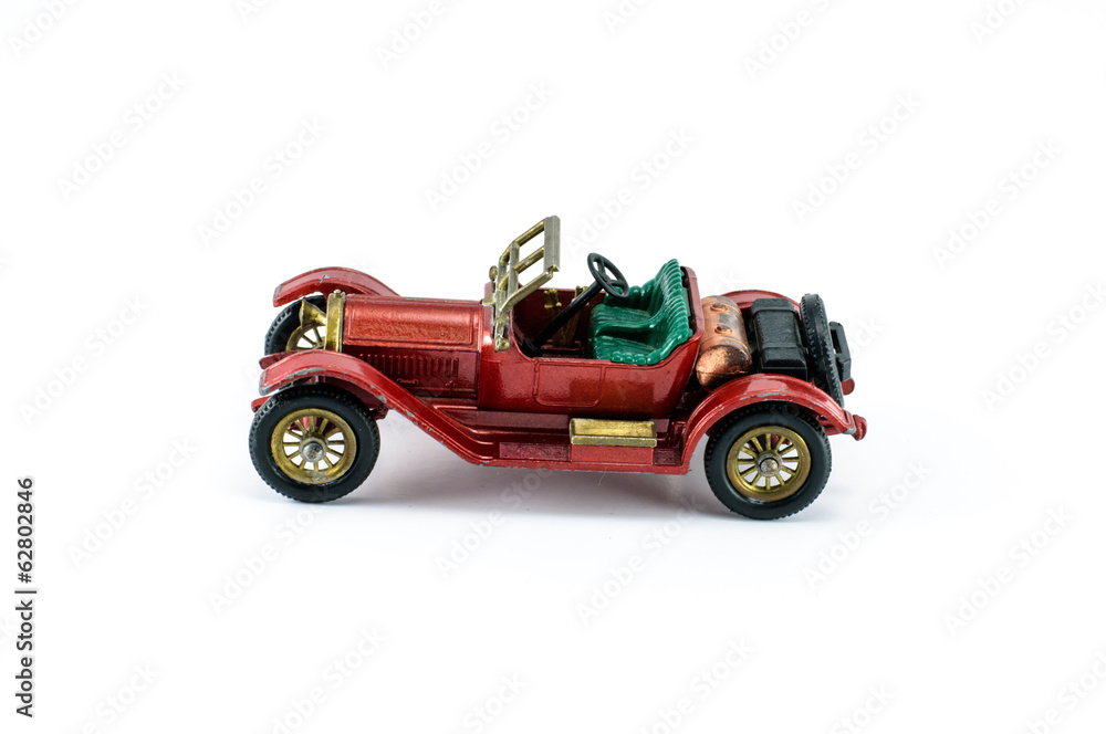 toy model car red color