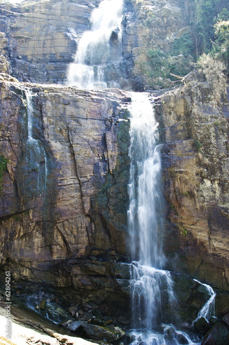Nuwara Eliya waterfalls  Ceylon  Sri Lanka