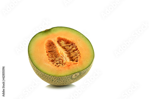 cantaloupe melon slices