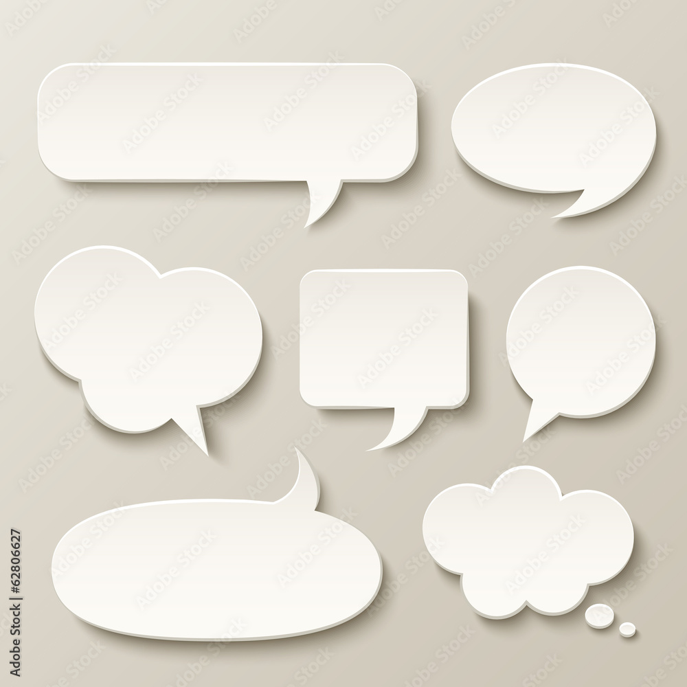 abstract speech bubble design abstract speech bubble design