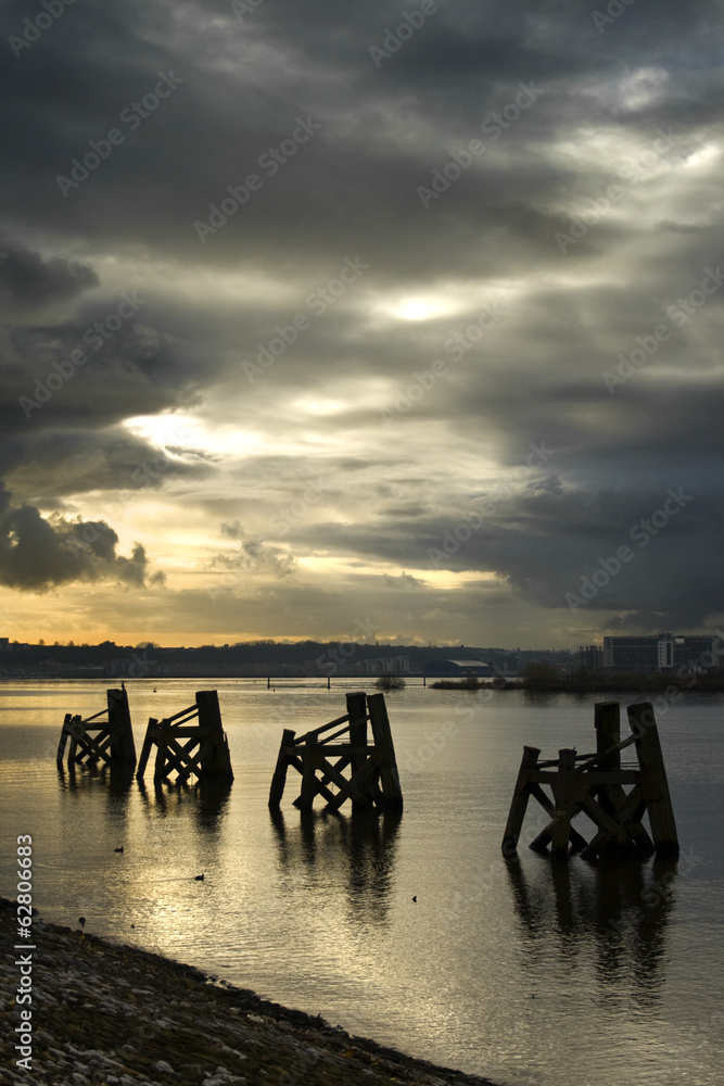 Fototapeta premium CARDIFF BAY