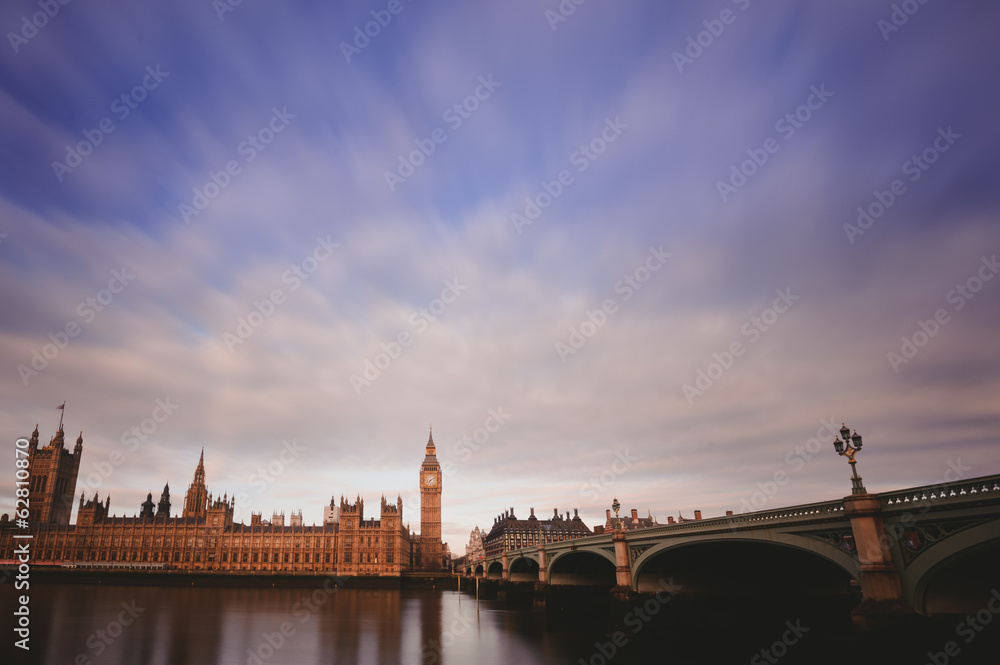Westminster long exposure