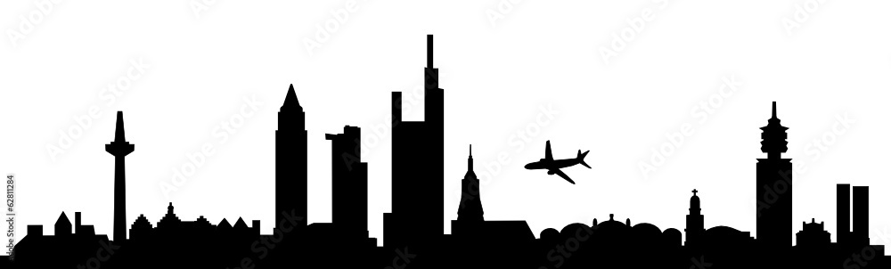 Obraz premium Skyline Frankfurt am Main