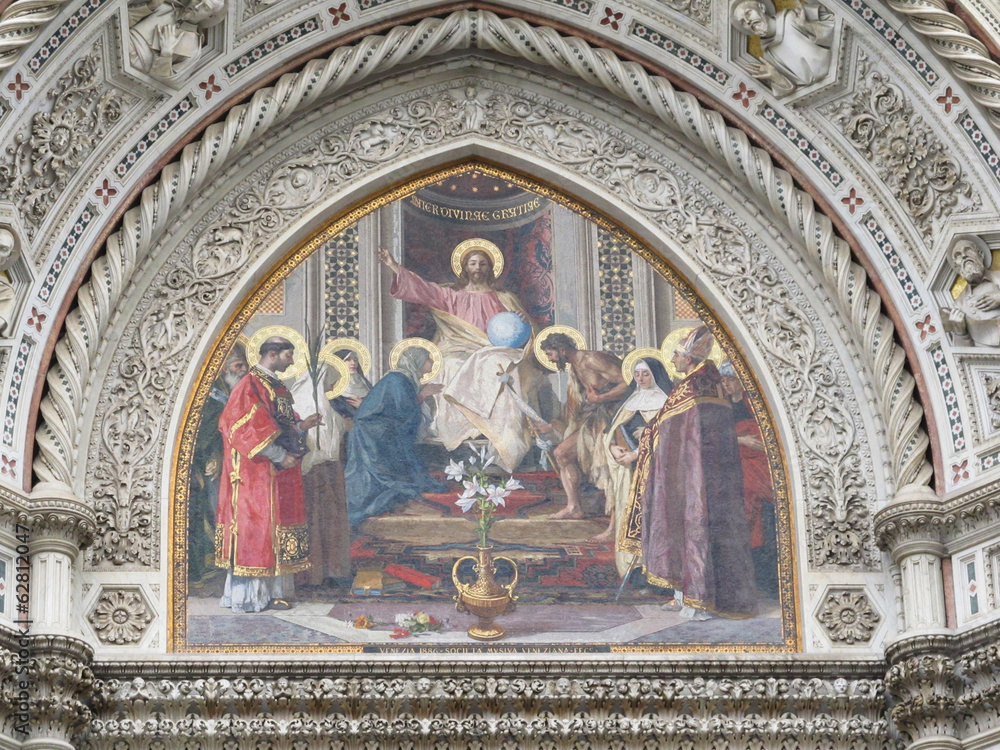 Portada de Il Duomo (Florencia, Italia)