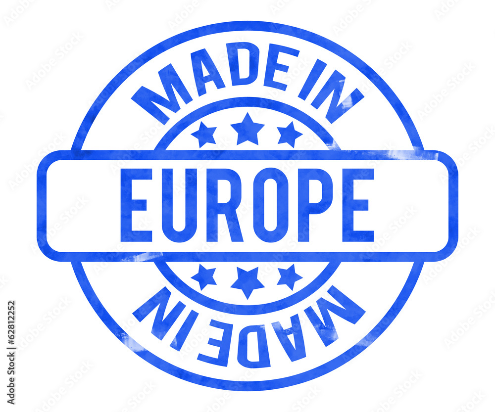 Made in Europe Stamp Made in Europe Stamp
