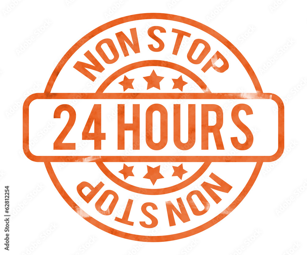 Obraz premium 24h Stamp