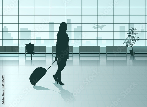 traveling girl