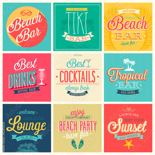 Beach Bar set