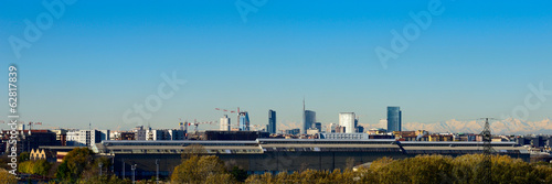 new Milan skyline