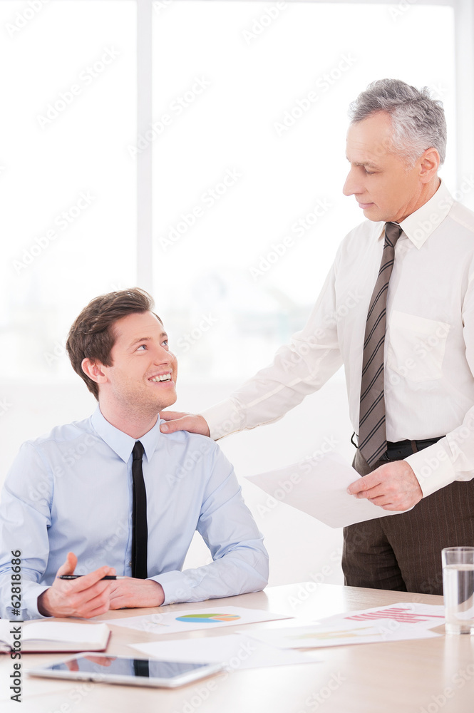 You are my best worker! You are my best worker!