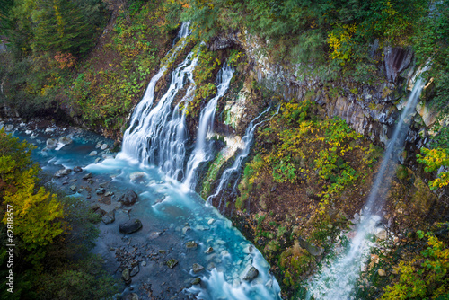 Shirohige waterfall