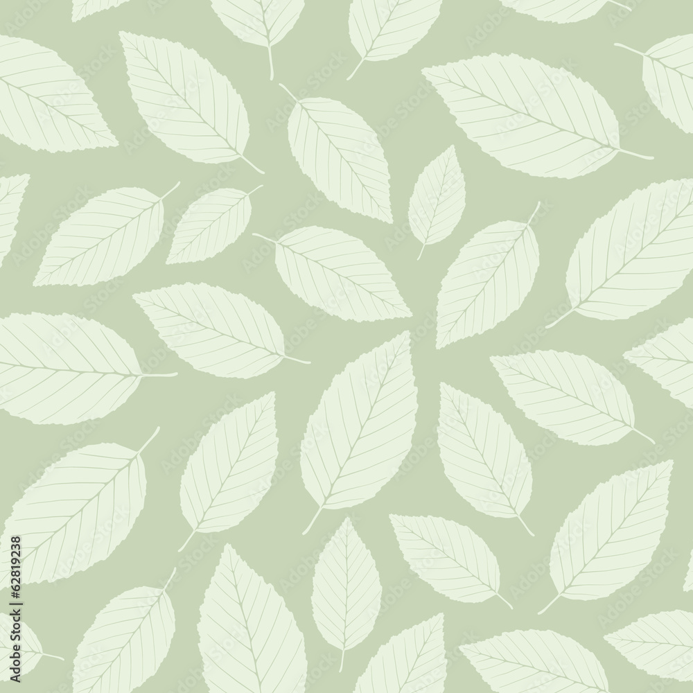 Leaf, seamless pattern