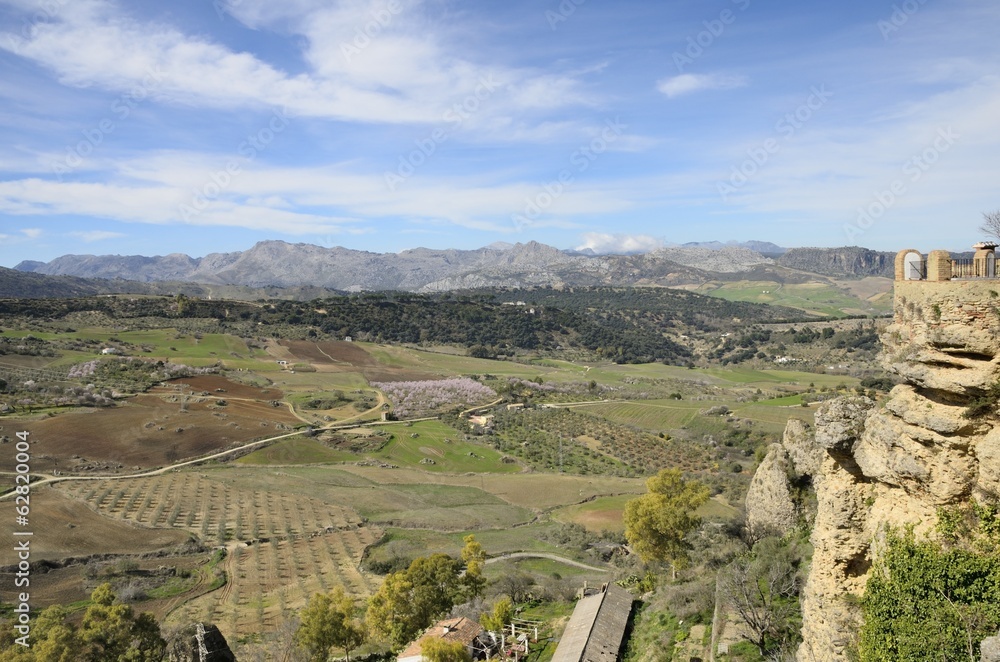 Ronda countryside landscape, Spain