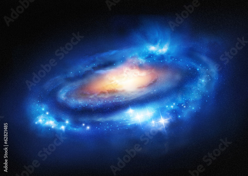 Folia na okno łazienkowe Super masywna galaktyka