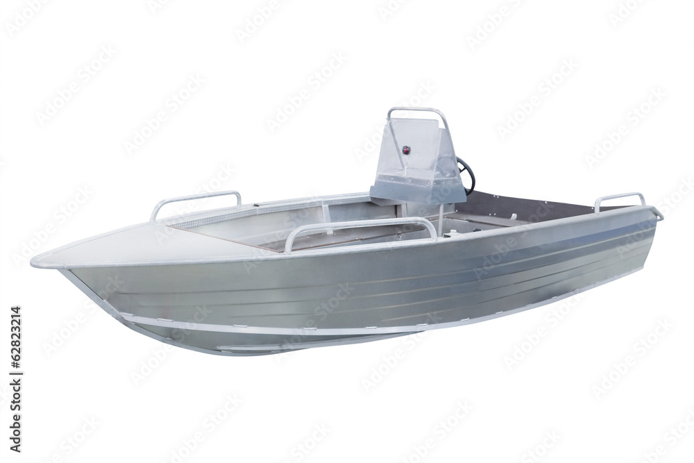 Naklejka premium the image of a motor boat