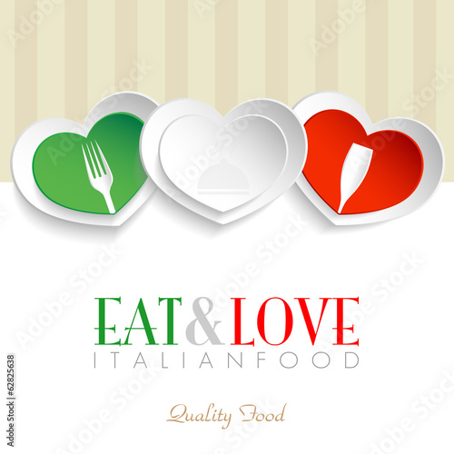 Eat & Love - Italian Logo