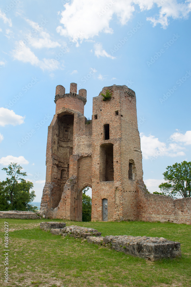 Tower of French ruin