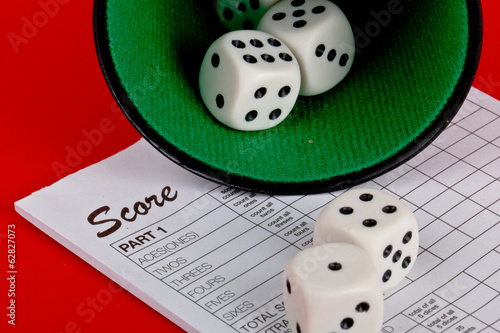 Dices, yahtzee