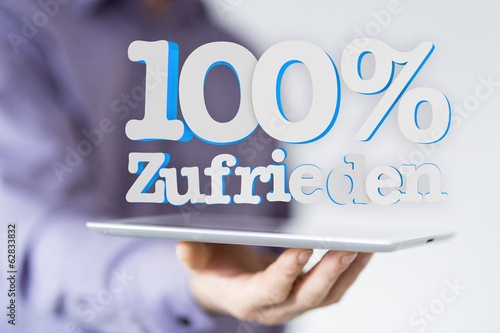 zufrieden