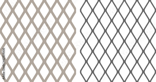 Seamless chainlink fence