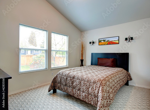 Modern bedroom interior