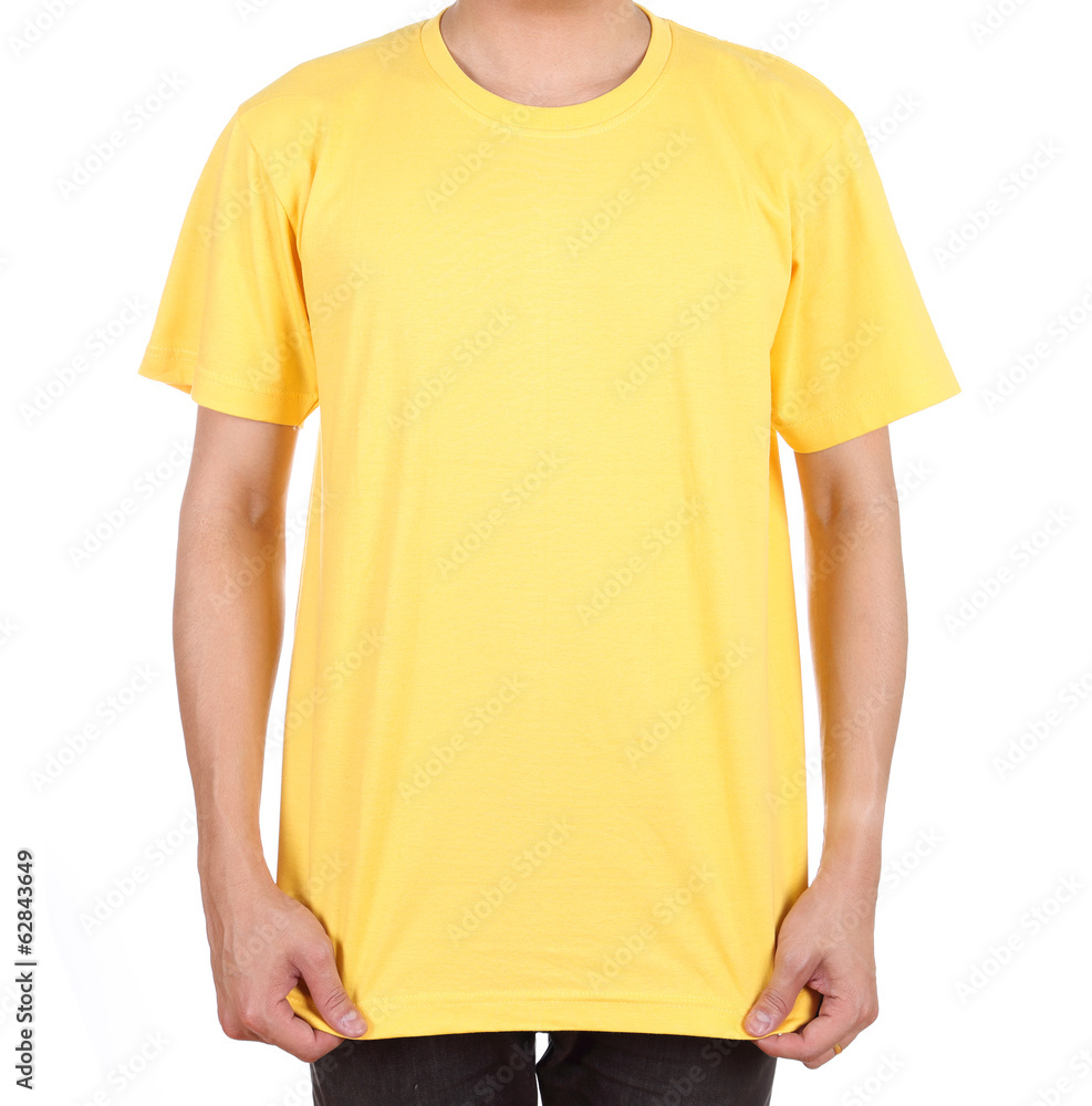 blank t-shirt on man blank t-shirt on man
