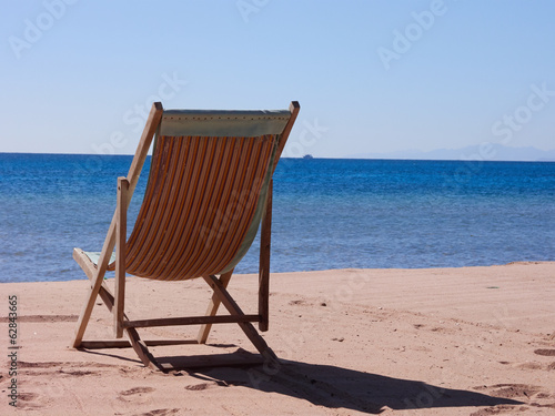 chairs on the beach © fox17