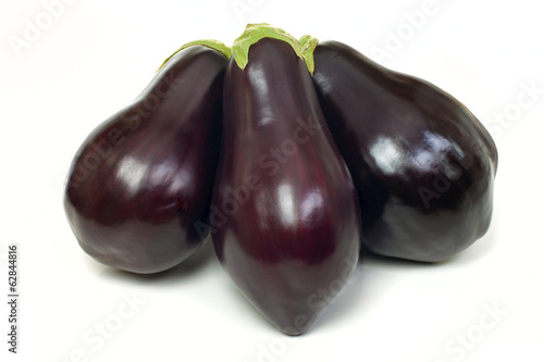 The three aubergines family
