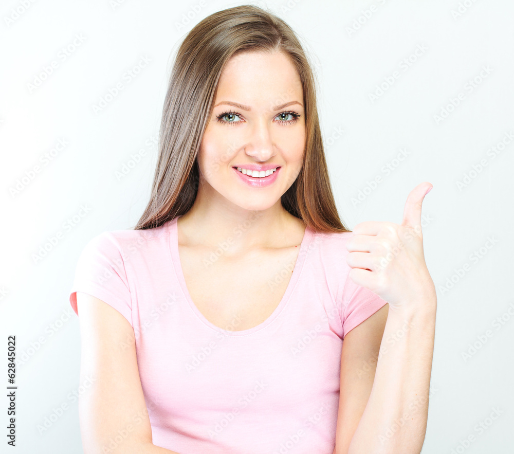 Young casual woman style isolated over white background. Young casual woman style isolated over white background.