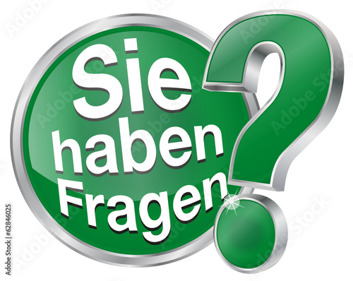 Sie haben Fragen? Fragezeichen?