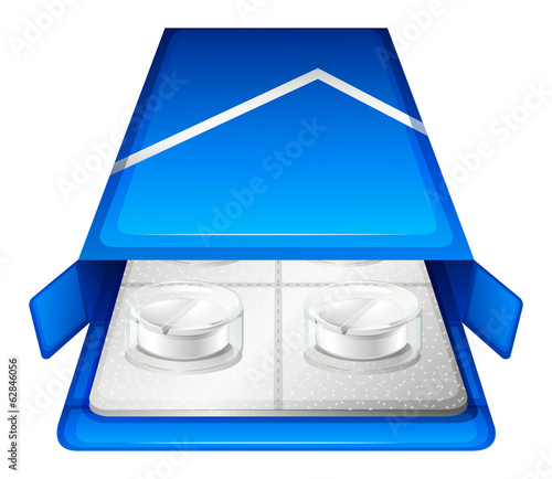 A pack of medical tablet