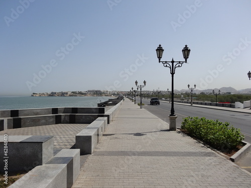 Beach and Corniche of Al Qurm (Al Qurum) - Muscat - Oman photo