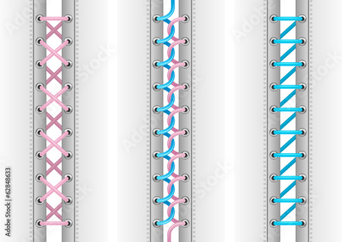 Various lacing